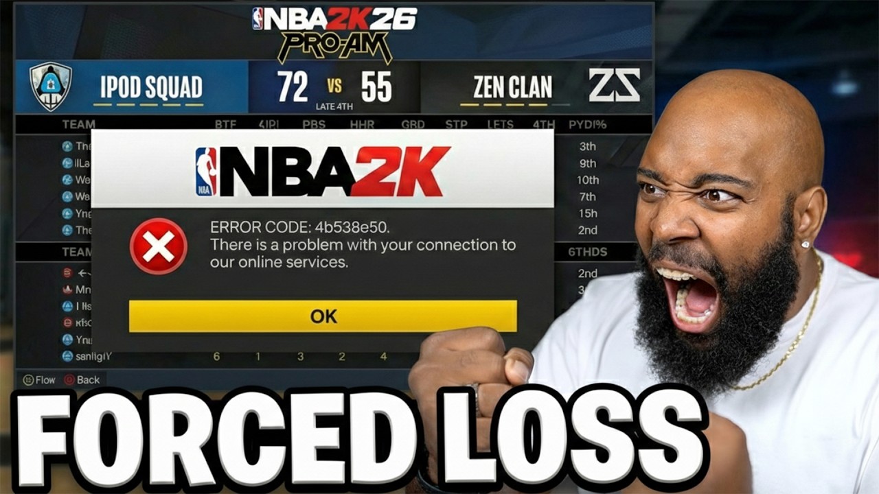 Нас выгнали с турнира NBA 2K26 Pro-Am Summit... Секретный чит-скрипт от 2K
