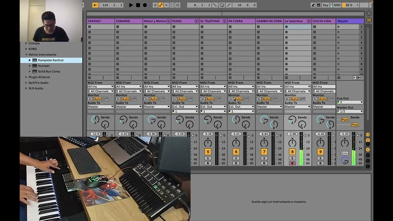 Samples para kontakt y Ableton