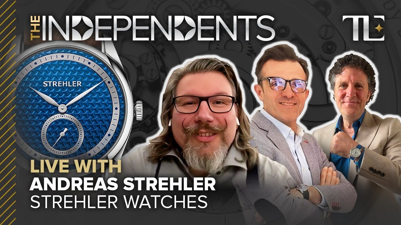 ANDREAS STREHLER introduces his new STREHLER brand, and the fabulous *EXCLUSIVE* debut SIRNA watch