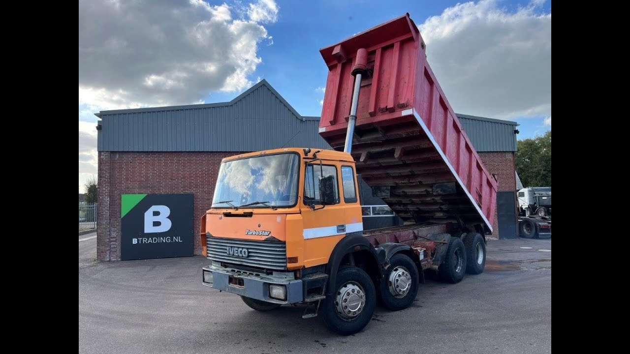 Iveco 340.34 V8 8x4 tipper - 1993 - Bronkhorst Trading - 57.014
