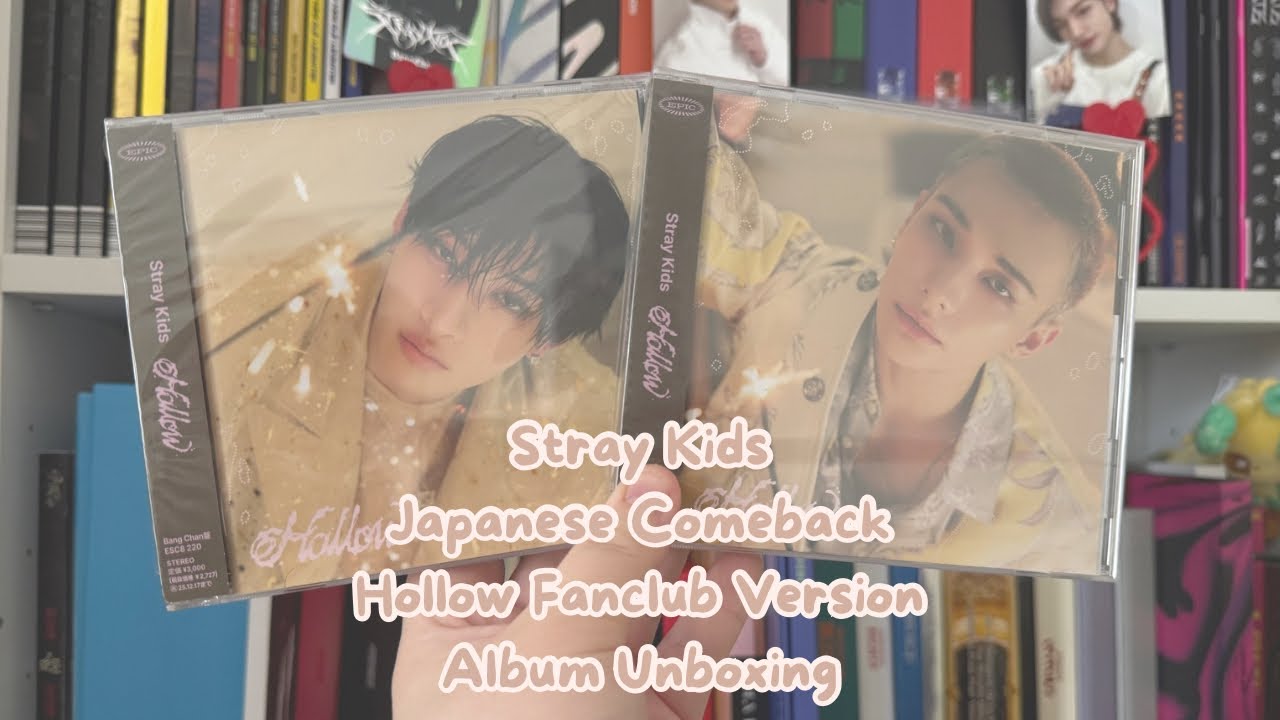 ⋆｡°✩ Stray Kids ~ Hollow Japanese Comeback ~ Fanclub Version Album Unboxing ✩°｡⋆