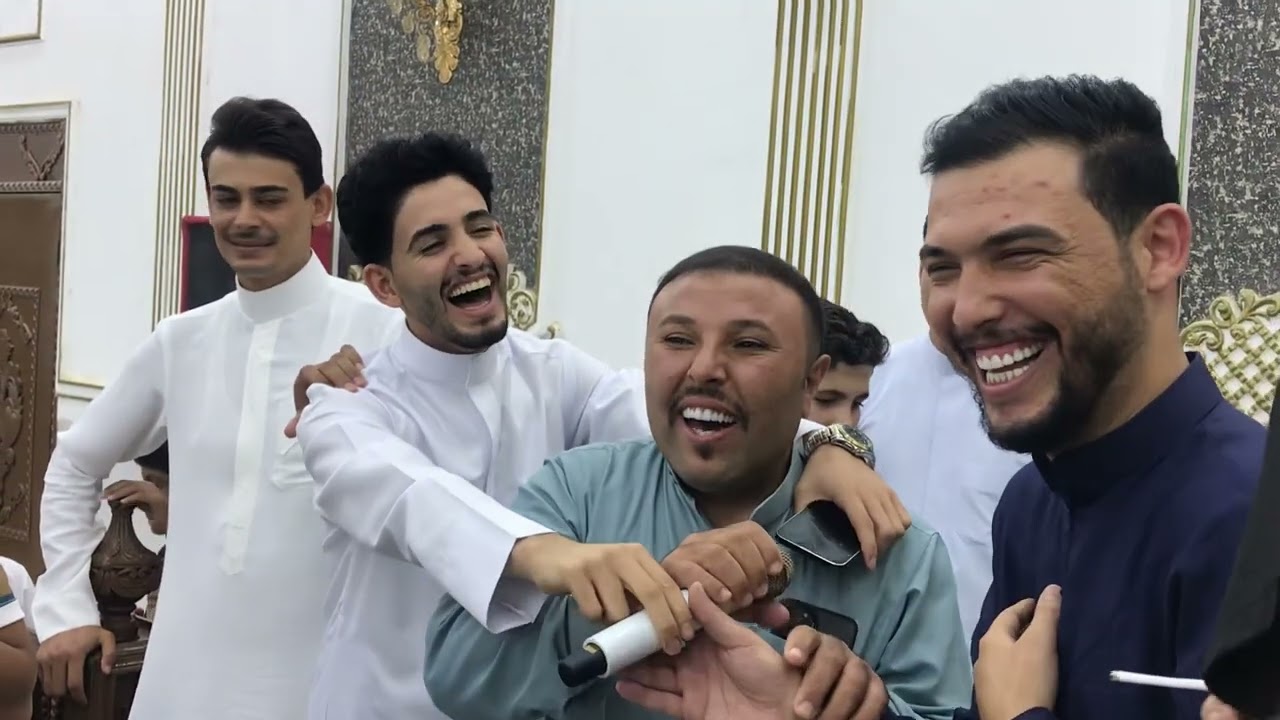 الثنائي المرح الفنان قاسم الدولي وصاحب كلمه امانه ابو الخطاب 😂🧡 العازف محمد المهندس