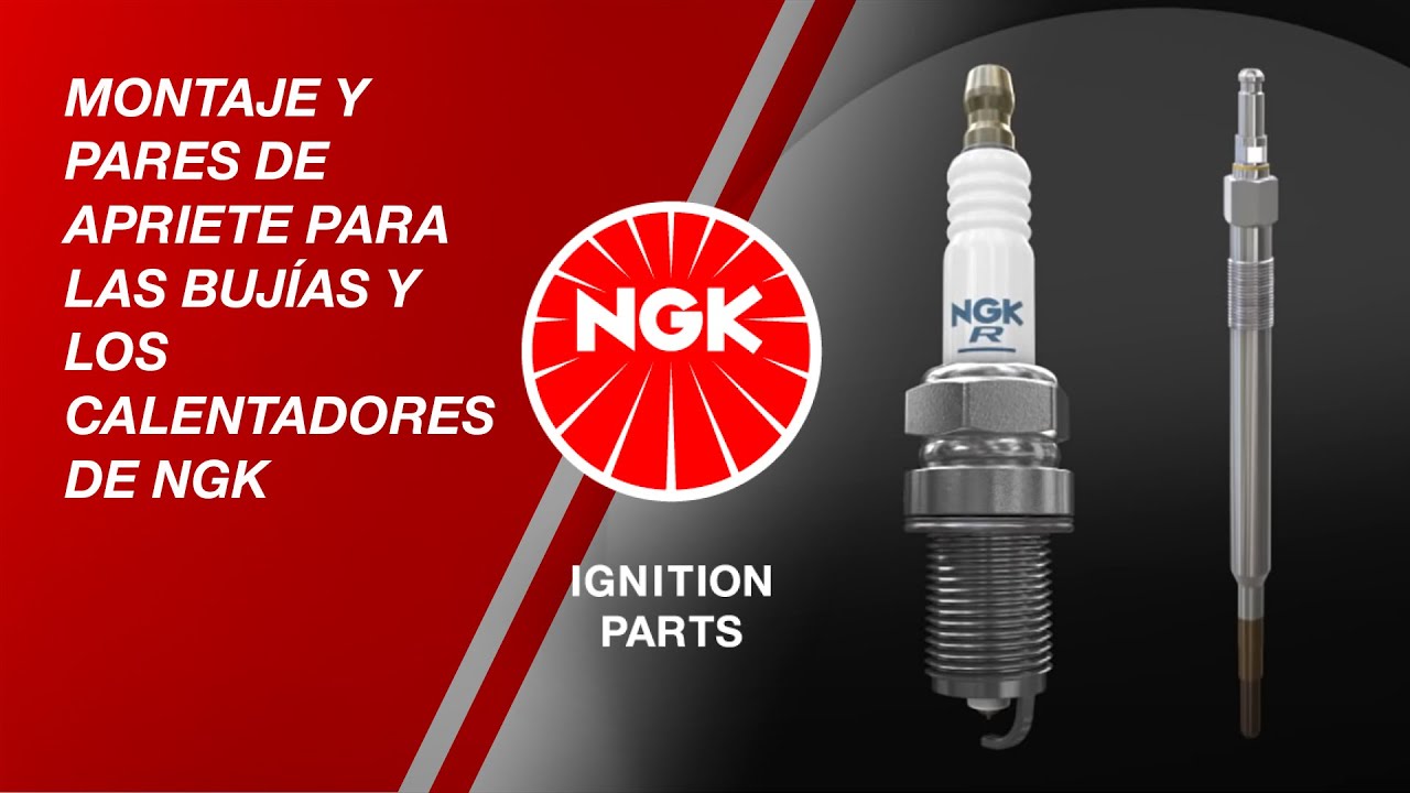 [ES] Montaje y pares de apriete para las bujías y los calentadores de NGK
