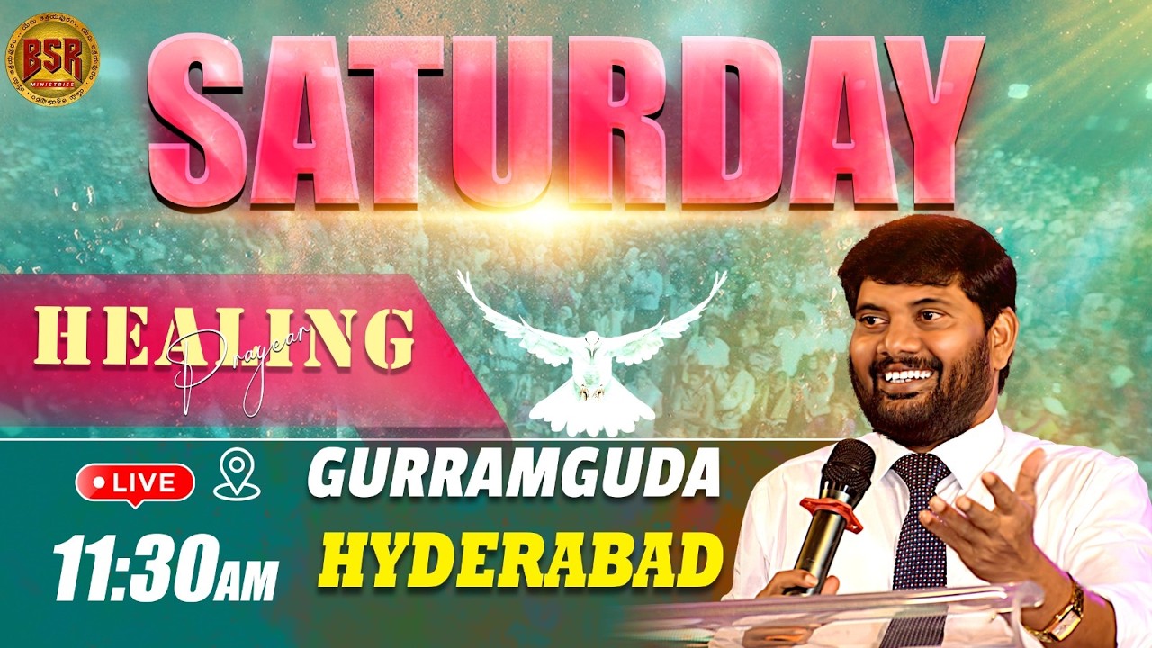 SATURDAY HEALING PYAYER | 07-02-26 | GURRAMGUDA | #livestreams