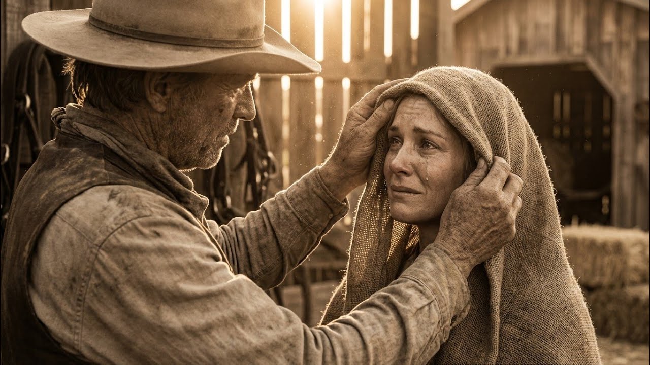 Cowboy Spent His Last Dollar On Stranger With Covered Face — Then She Said His Name