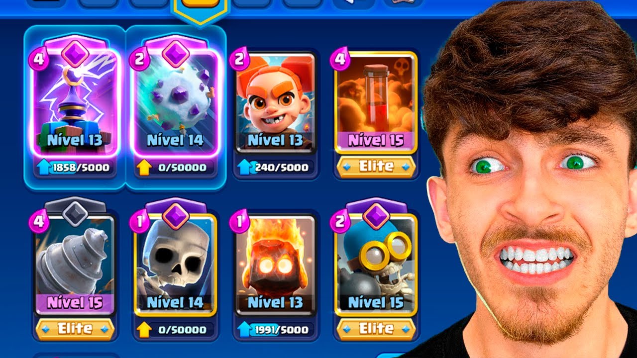 O DECK MAIS FÁCIL DE SUBIR! 15K CHEGANDO 📈 | Clash Royale