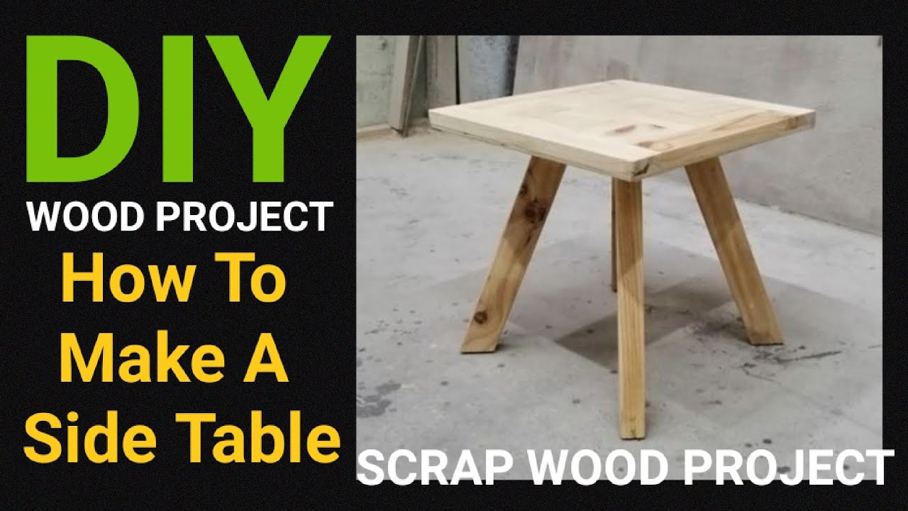 DIY Modern Pinewood Recycling ♻ Furniture  IMPRESSIVE woodworking projects EP30 Making a side table