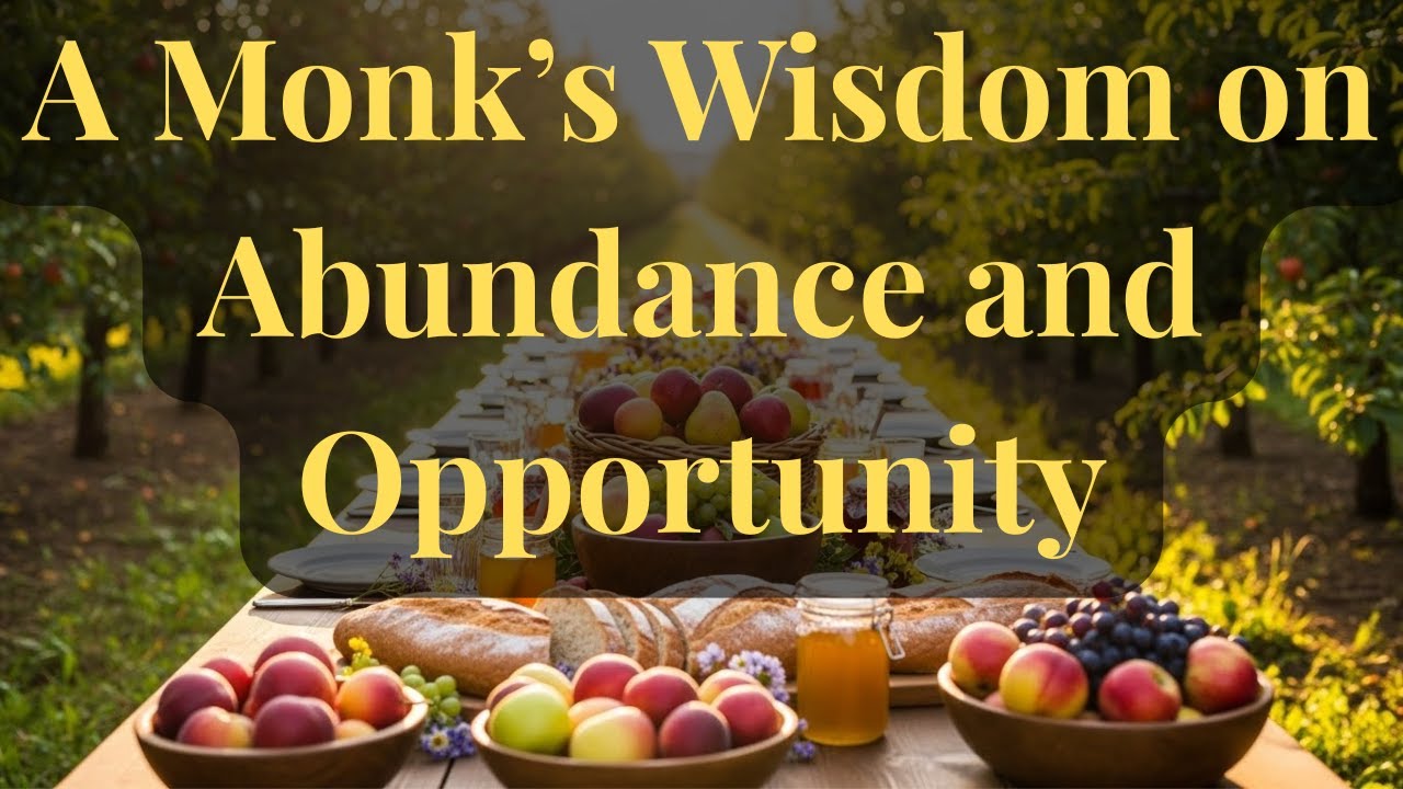A Monk's Wisdom on Abundance and Opportunity 