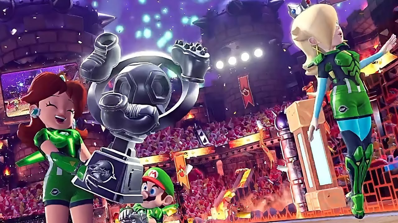 Mario Strikers Battle League Chain Cup Daisy