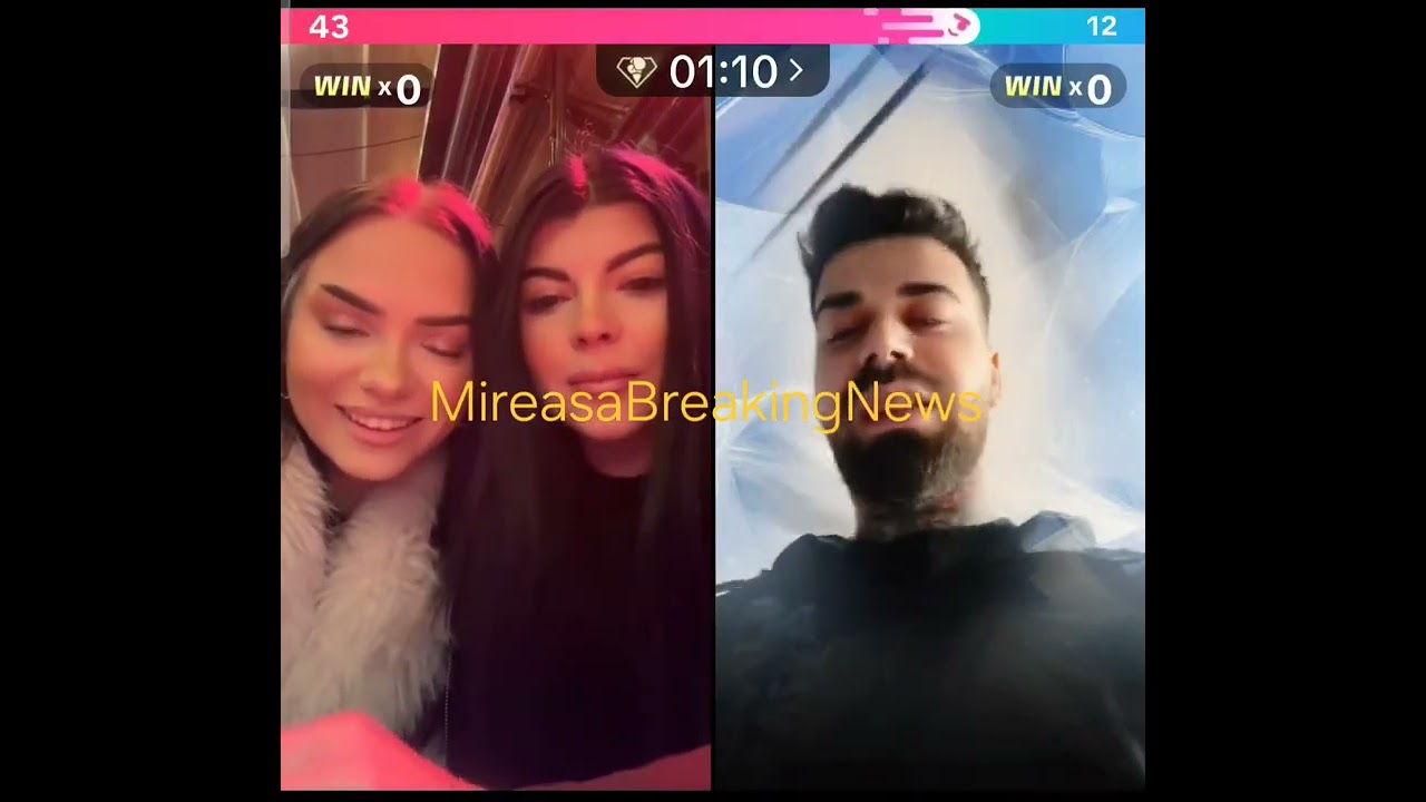 ❌️😱Ștefania 'Iolanda și Simona la un suc ' Alexandru live și el😱❌️