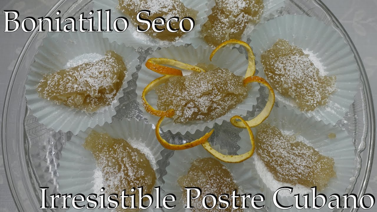 Como Hacer Boniatillo Seco | Irresistible Postre Cubano | Simple Sweet Potato Dessert