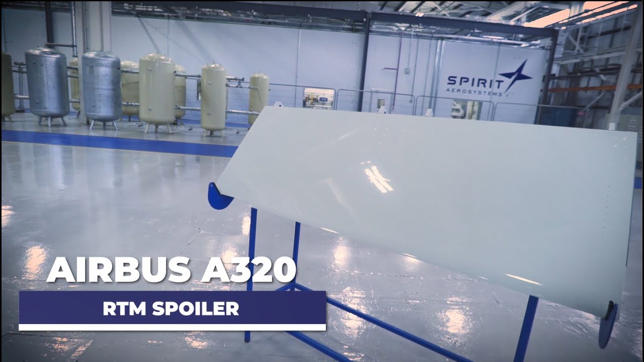 Spirit AeroSystems Airbus A320 RTM spoiler manufacturing process (10/14/21)