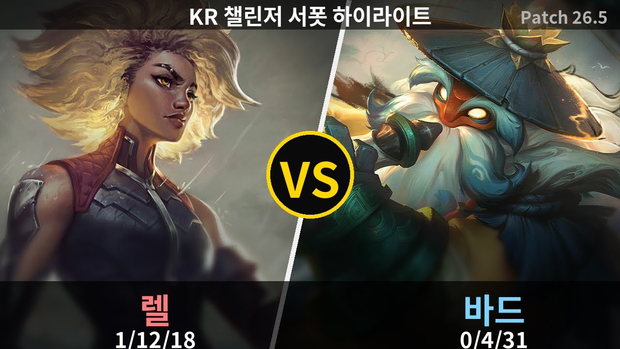 챌린저 서폿 바드 
