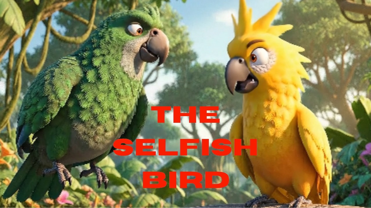 The Selfish Parrot’s Sad Ending | Life Lesson Story | English Moral Story