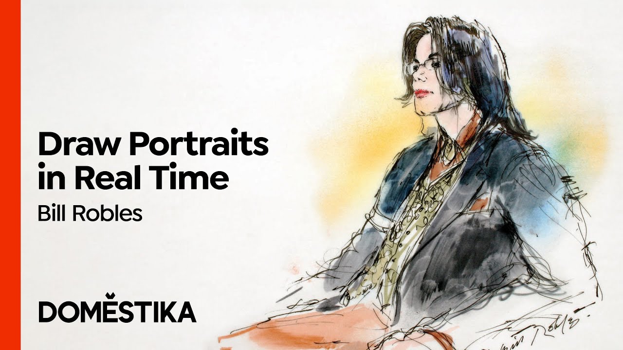 Intro to Portrait Sketching: Draw in Real-Time - Course by Bill Robles | Domestika English