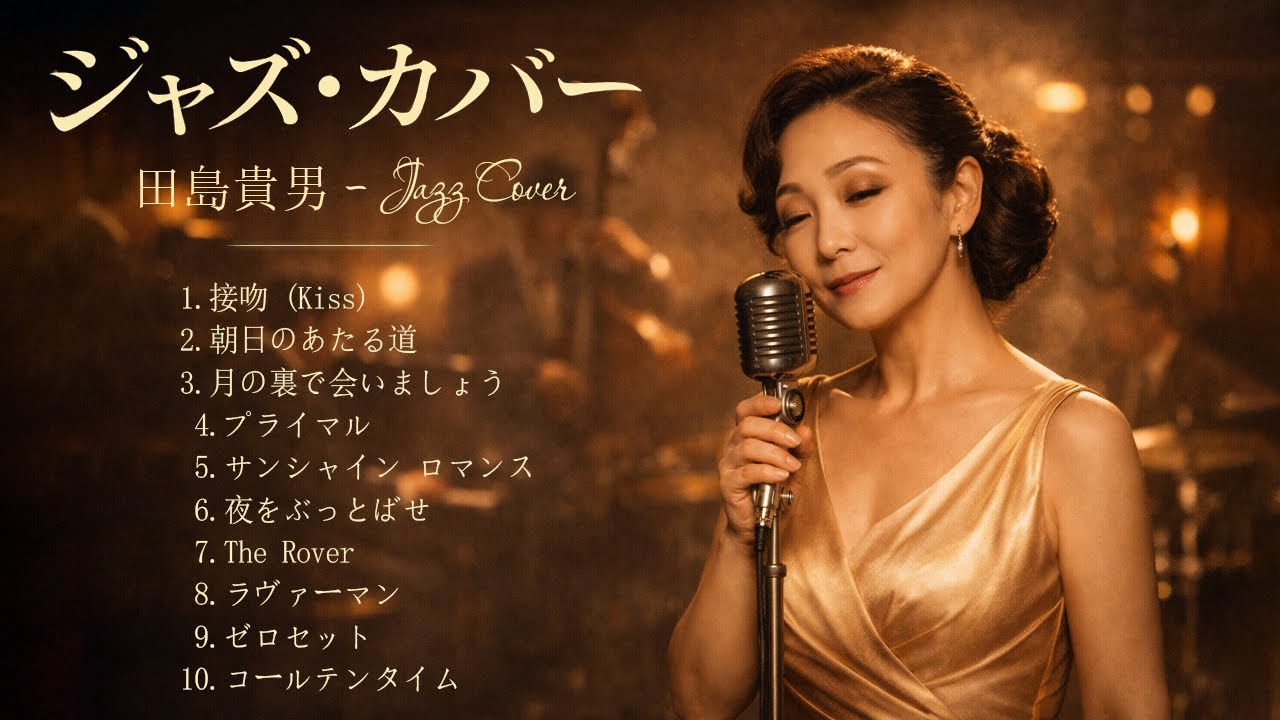 田島貴男 ジャズカバー集 🎷 夕暮れにそっと残る余韻のジャズカバー