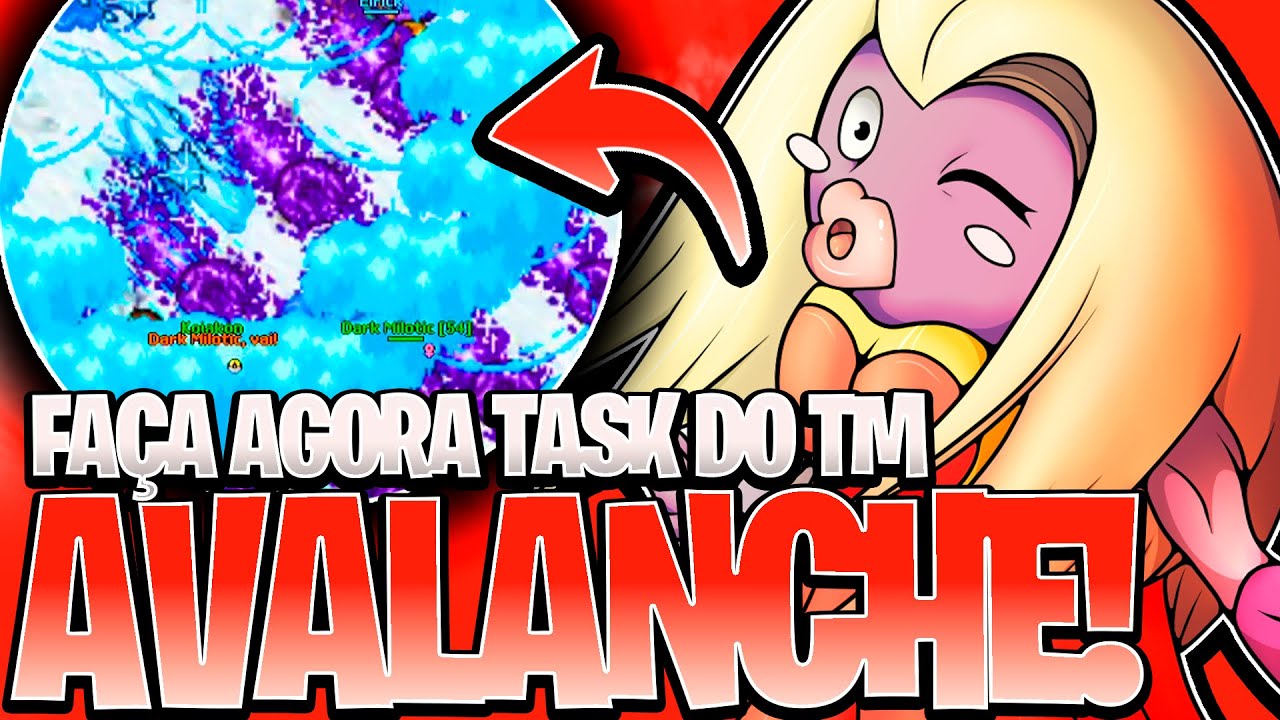 TÁ TUDO MUITO FÁCIL AGORA!😍😎TASK TM AVALANCHE! UM NEWBA NO PBR #40 POKETIBIA MOBILE E PC 2025!