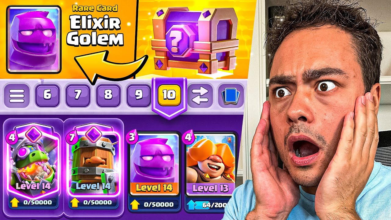 Lucky Chests Bepalen mijn Deck op Clash Royale!!
