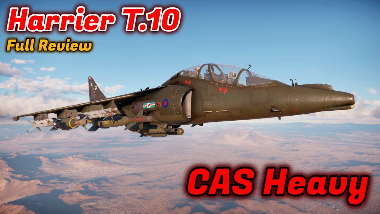 Harrier T.10 Review - Should You Buy It? A Lesser AV-8B (NA) - War Thunder