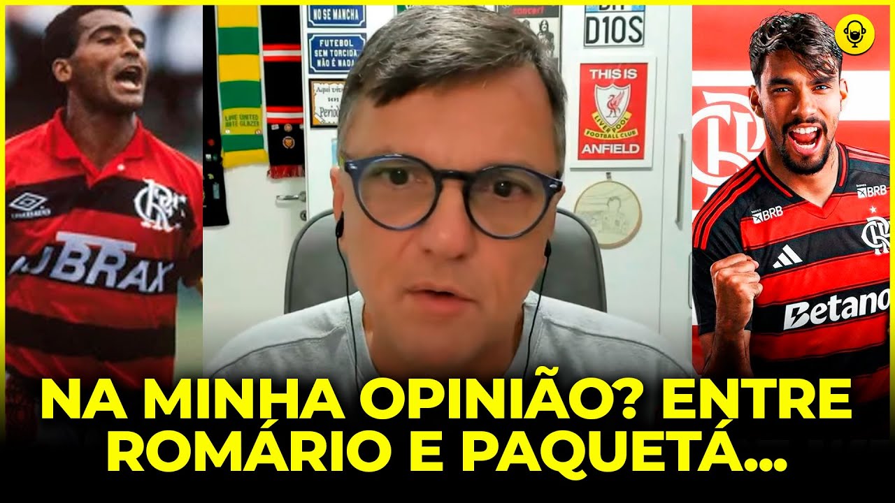 MAURO CEZAR: ROMÁRIO OU PAQUETÁ? QUAL FOI A MELHOR CONTRATAÇÃO?