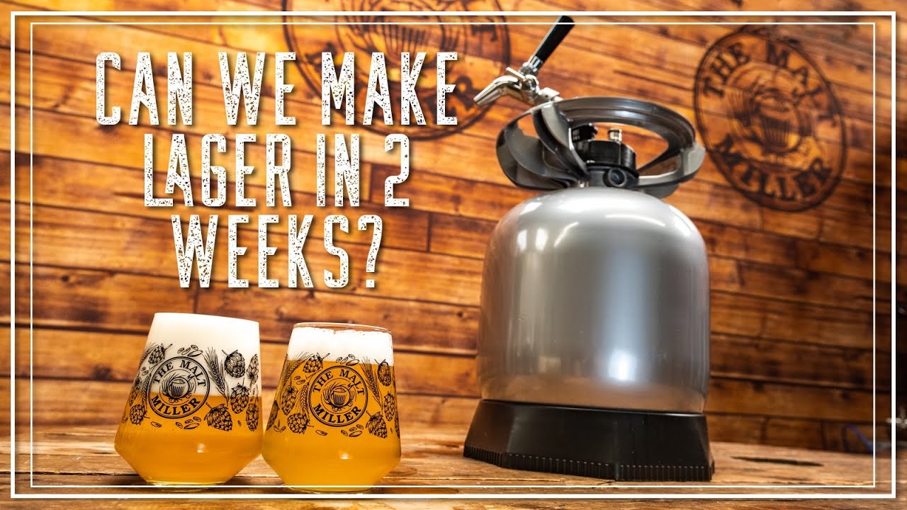 LAGER IN 2 WEEKS? | PRESSURE FERMENTATION | THE MALT MILLER