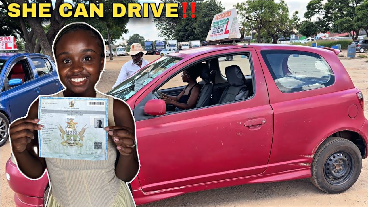 KIM FINALLY OBTAINS HER LICENSE 