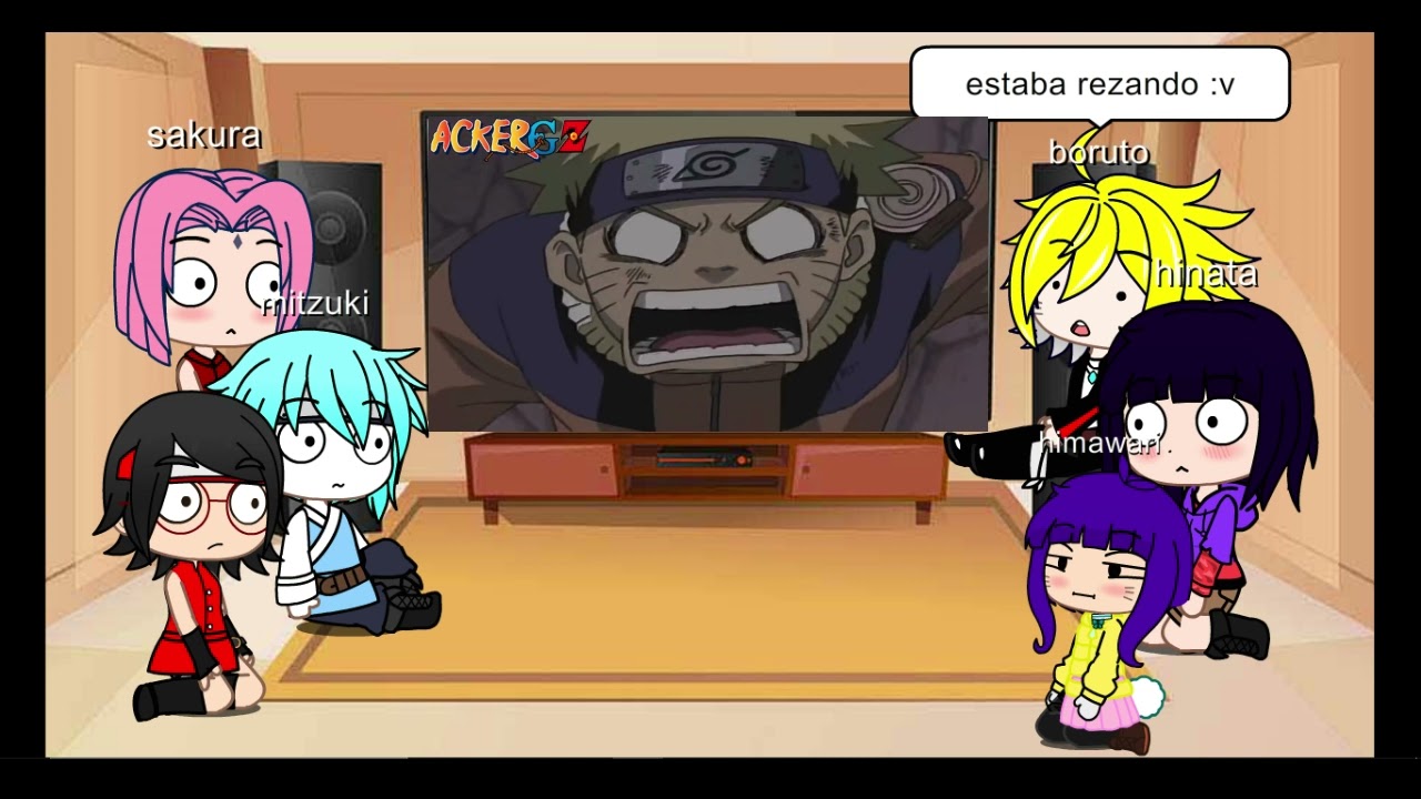 °°|boruto y sus amigos reaccionan a una  parodia |+ hinata +sakura+himawary |°°