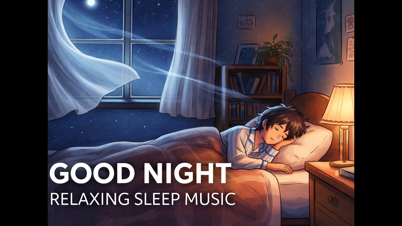 🌙 Deep Sleep Music with Rain Sounds (8 Hours)