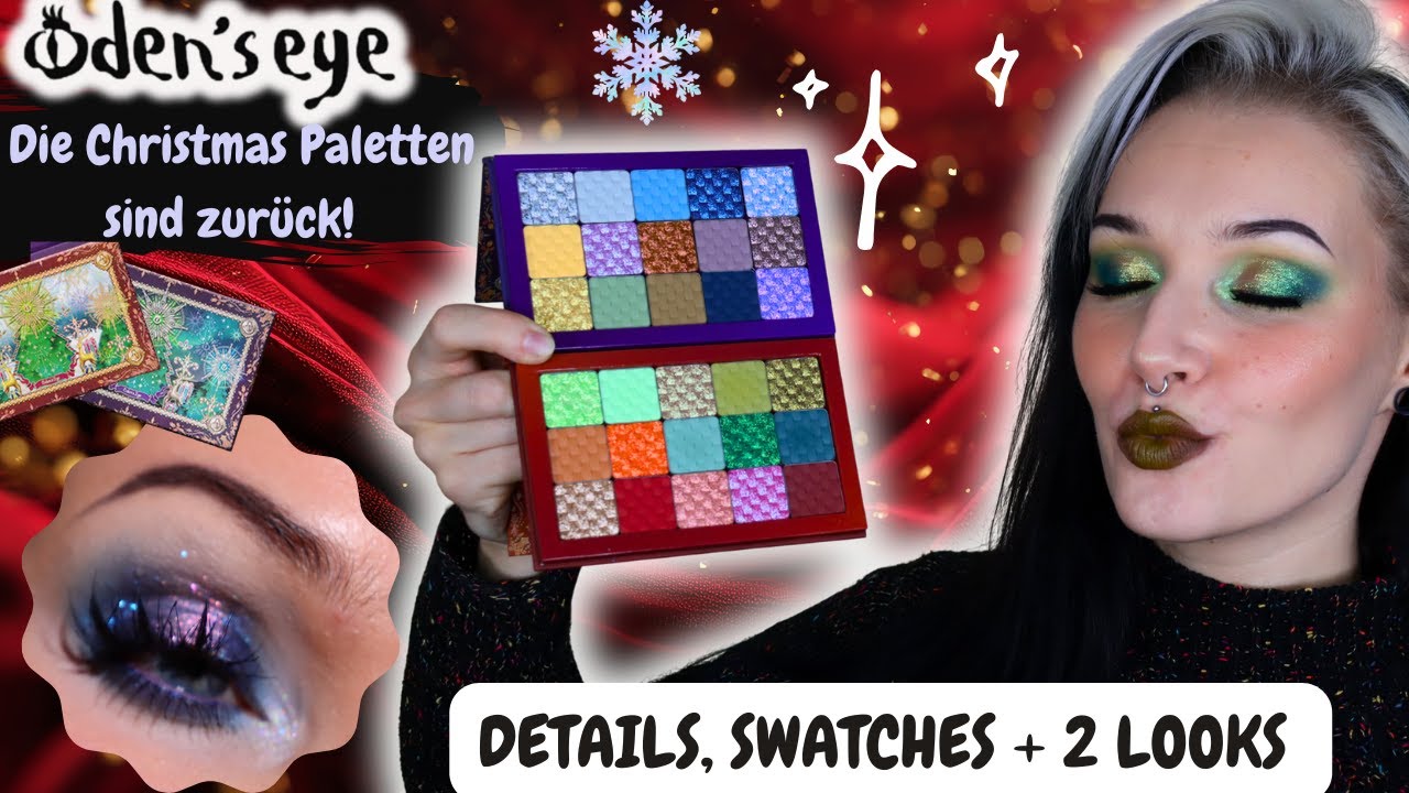Oden´s Eye Merry Christmas & Christmas Eve Paletten sind wieder da 🎄