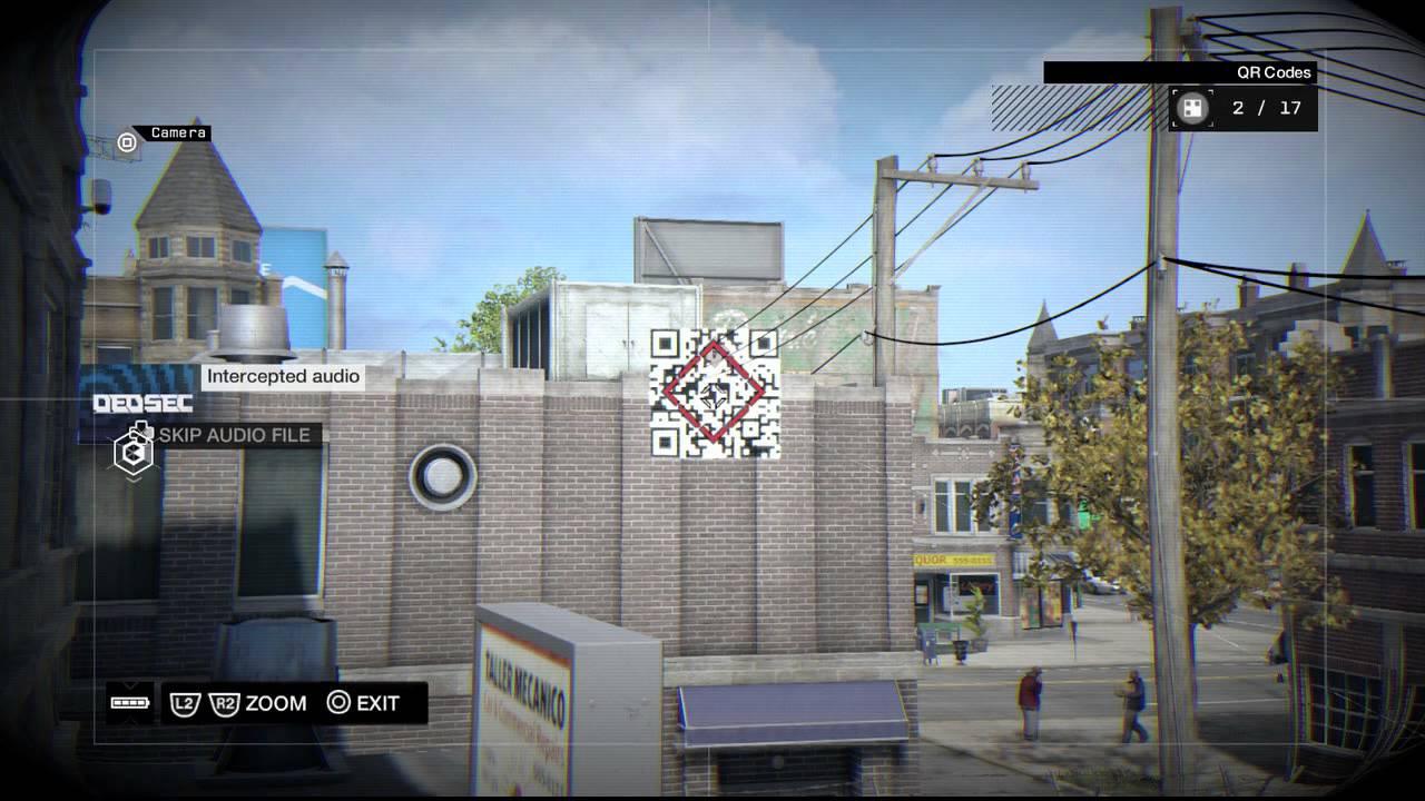 Watch Dogs Parker Square QR Codes Investigation