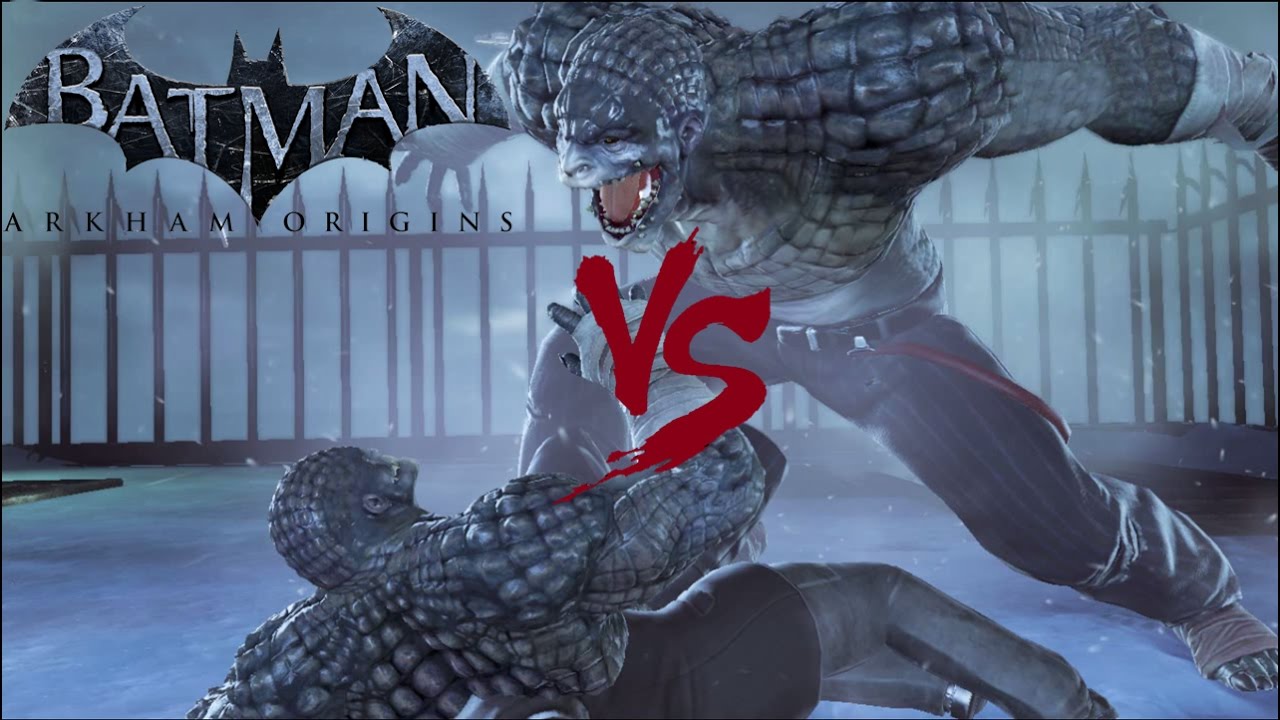 Batman: Arkham Origins - Killer Croc vs Killer Croc