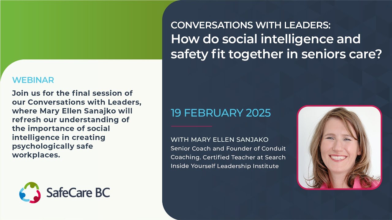 How do social intelligence and safety fit together in seniors care? | WEBINAR