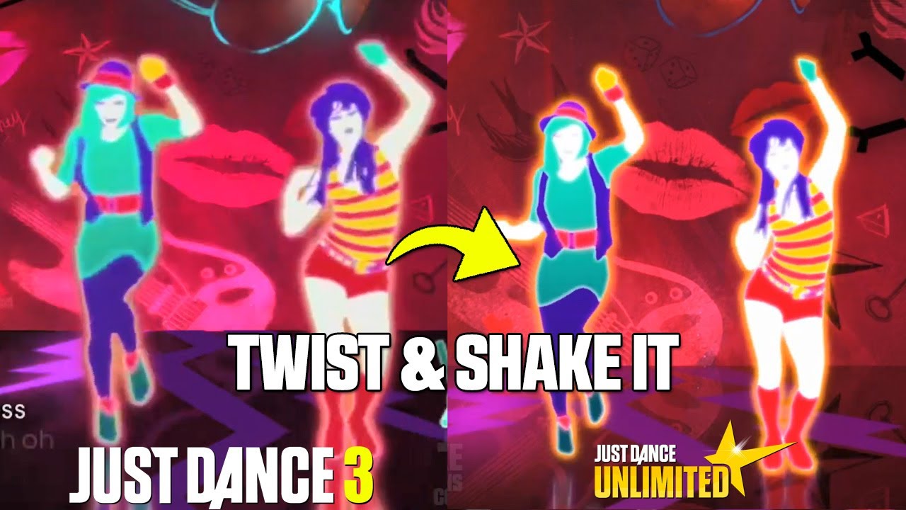 JUST DANCE COMPARISON - TWIST & SHAKE IT | The Girly Team