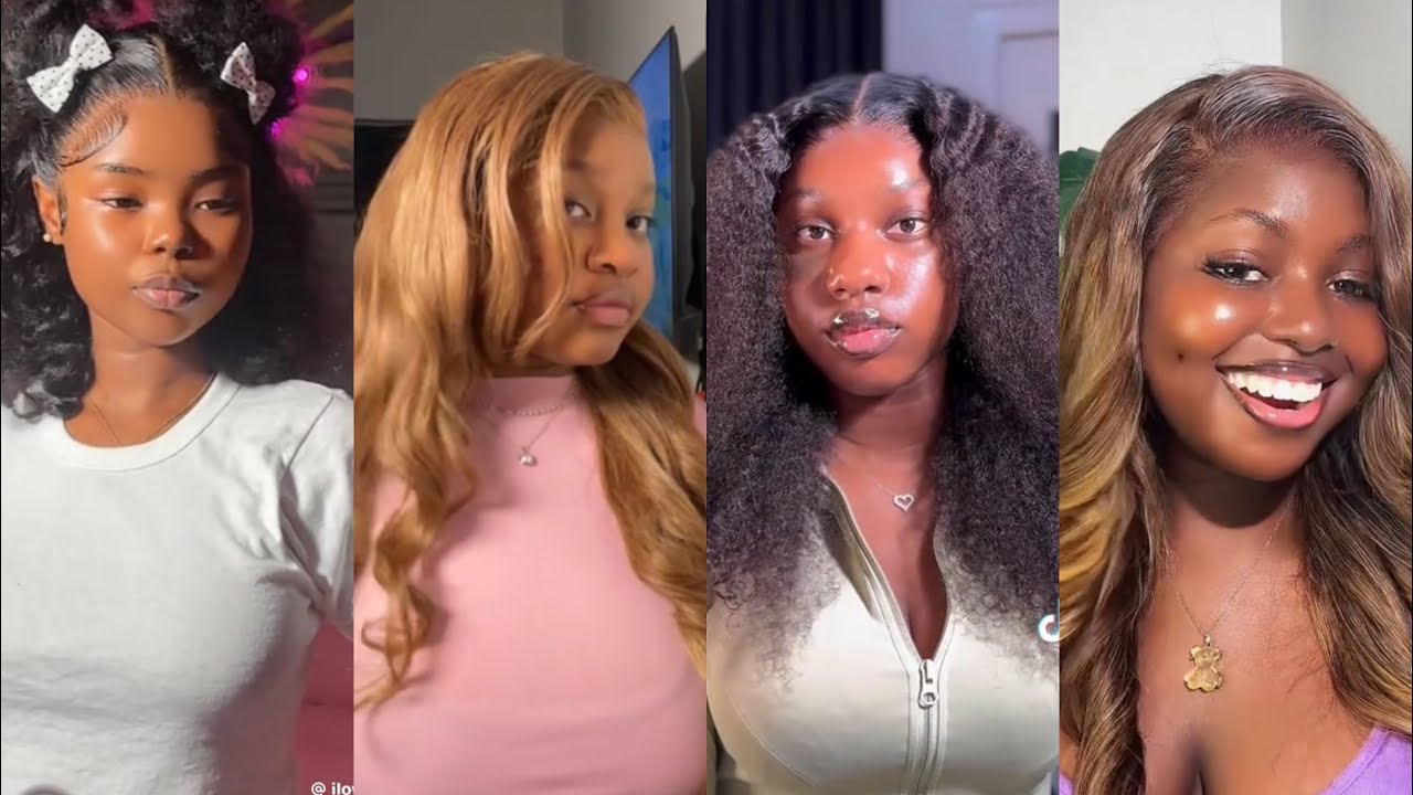 Top Naija Hair/Wig Influencer compilation in 2025