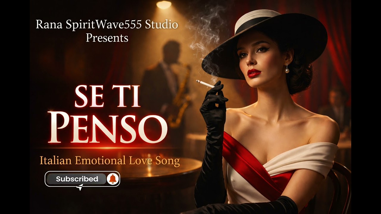 Se Ti Penso Nel Silenzio ❤️ Italian Emotional Love Song | Female Pop Ballad