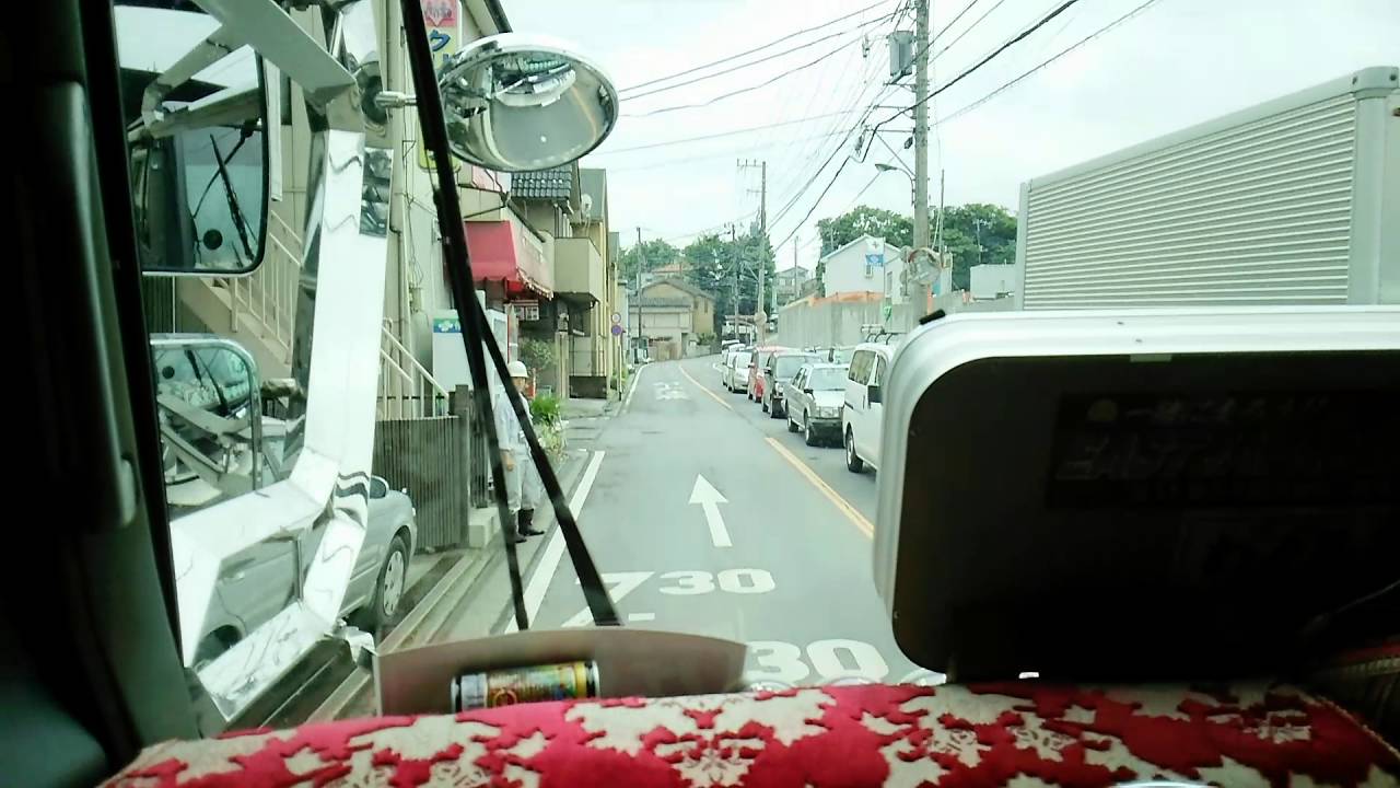 [デコトラ］わる 小川総業マニ割り爆音！坂道