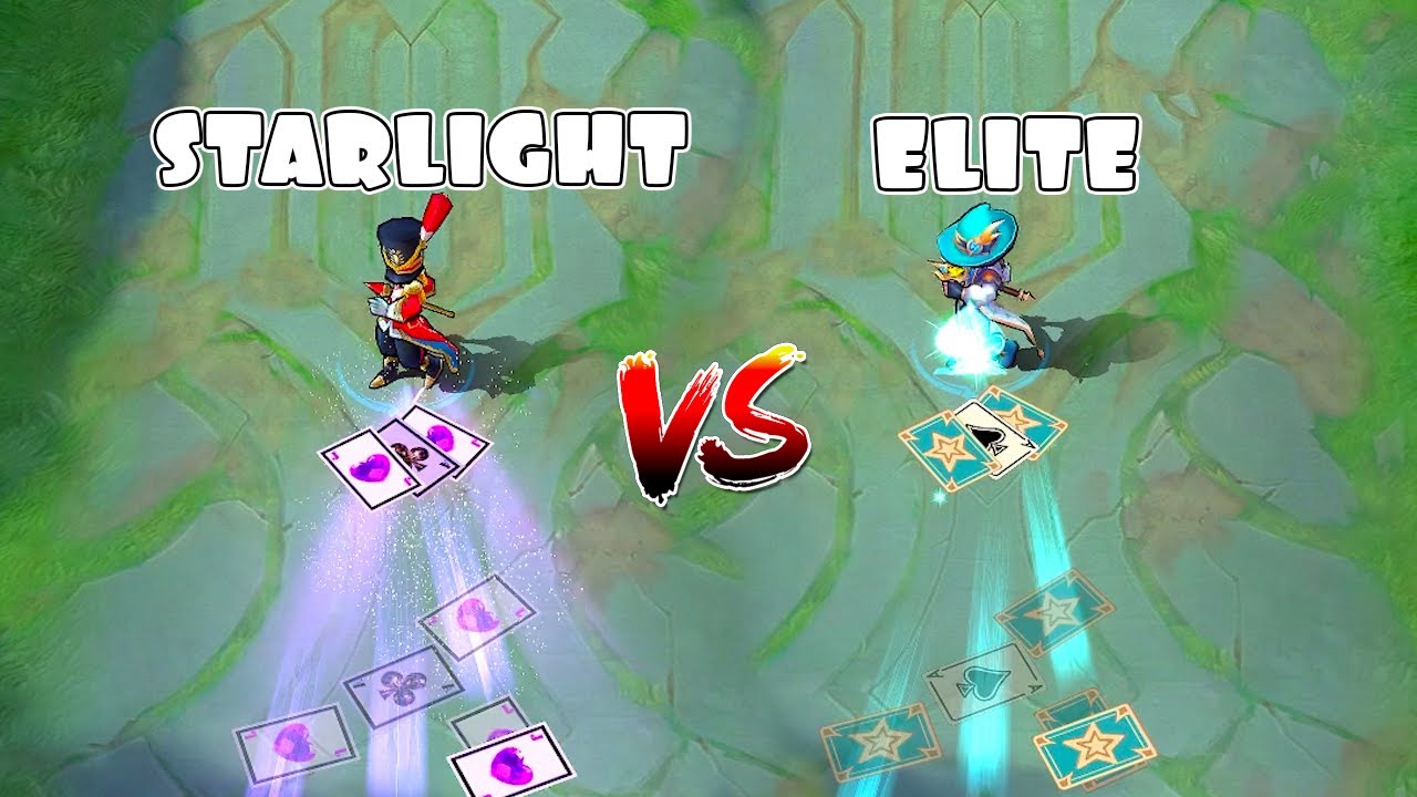 Harley Star Magician VS Royal Magister Skin Comparison