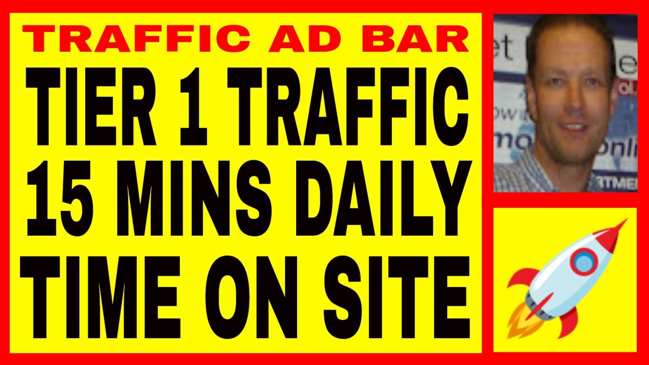 TRAFFIC AD BAR Review 2021 - Tier 1 TRAFFIC - Advertise To BUYERS - FREE To Join!!!