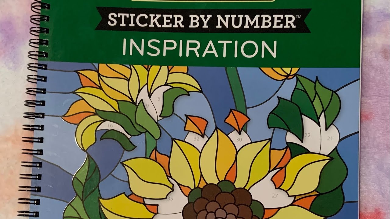 ASMR&mdash;Sticker by Numbers&mdash;Relax with Me #asmr #stickerbynumbers