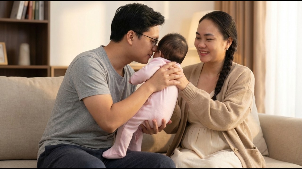 Heartwarming Real-Life Moment: Ly Tu Tien & CEO Jack Caring for Baby Anna’s First Tooth