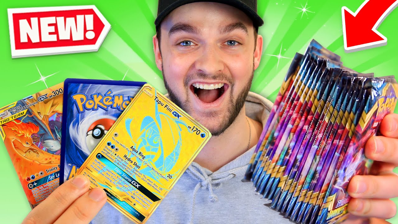 *NEW* RARE SHINY POKEMON CARD OPENING! (Hidden Fates)