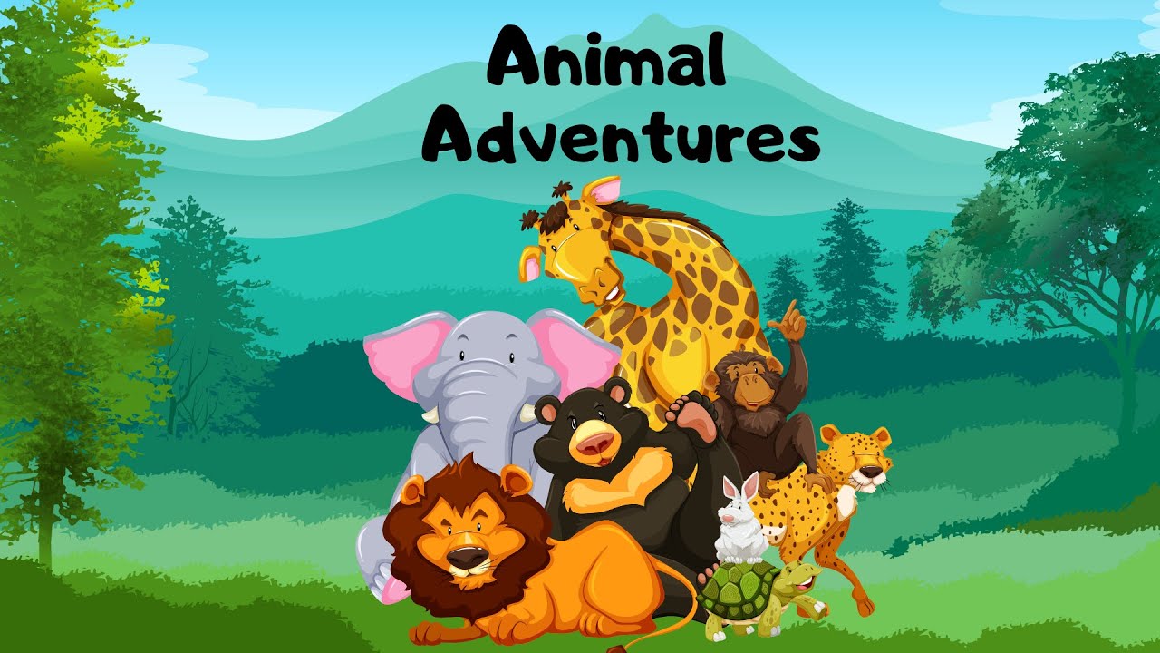 Animal Adventure| Bedtime stories for kids in English