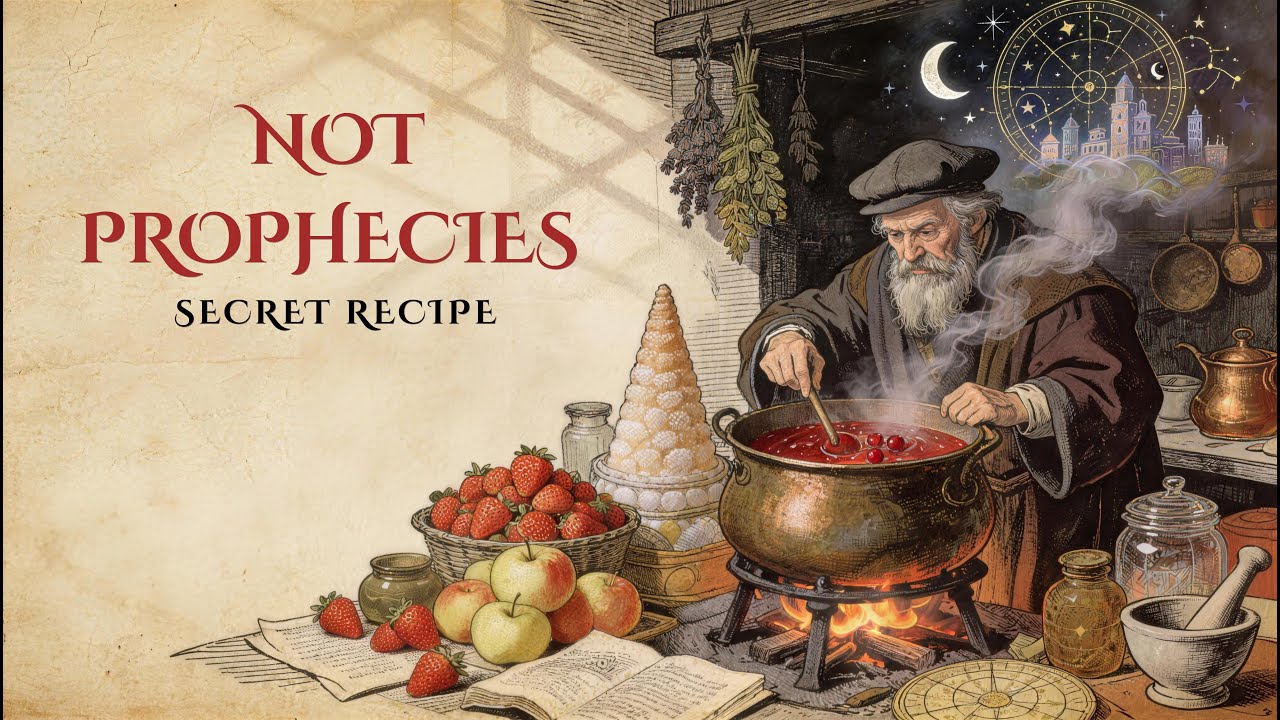 The Sweet Alchemy of Nostradamus: The Prophet Who Made Jam (History ASMR)