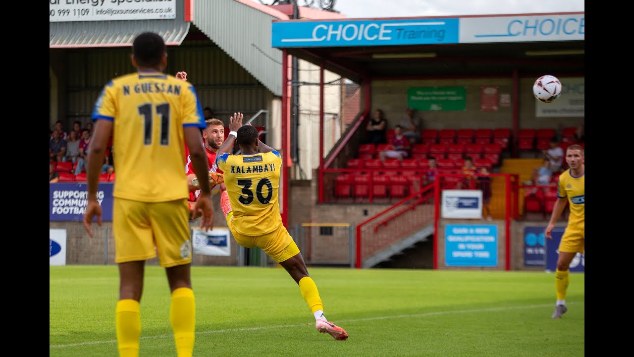 Brandon Cooper on his spectacular goal at Dagenham & Redbridge