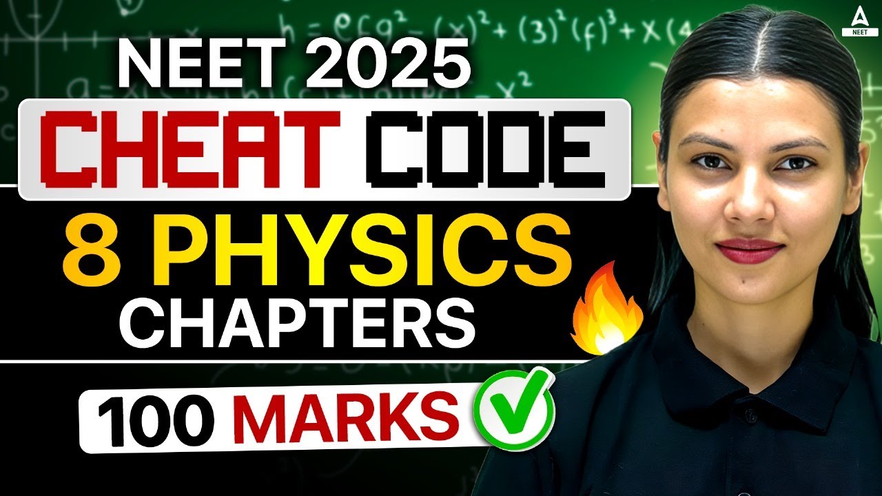 Most Important Physics Chapters for NEET 2025 | Lock 100 Marks | Tamanna Chaudhary