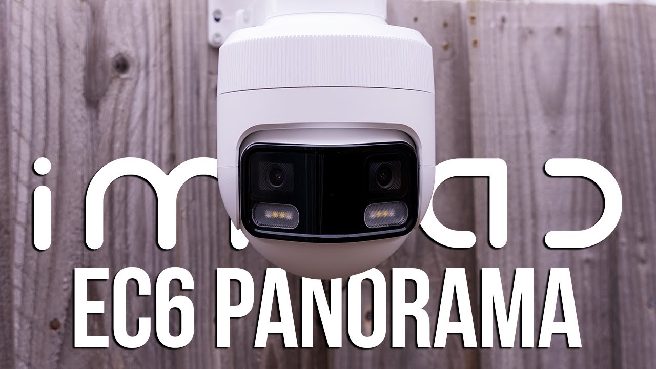 Imilab EC6 Panorama - Ultrawide Rotating & Tracking Security Camera!