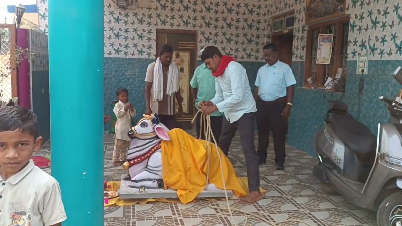 Dipra para Gadpichhawadi Nandi Sthapana 
