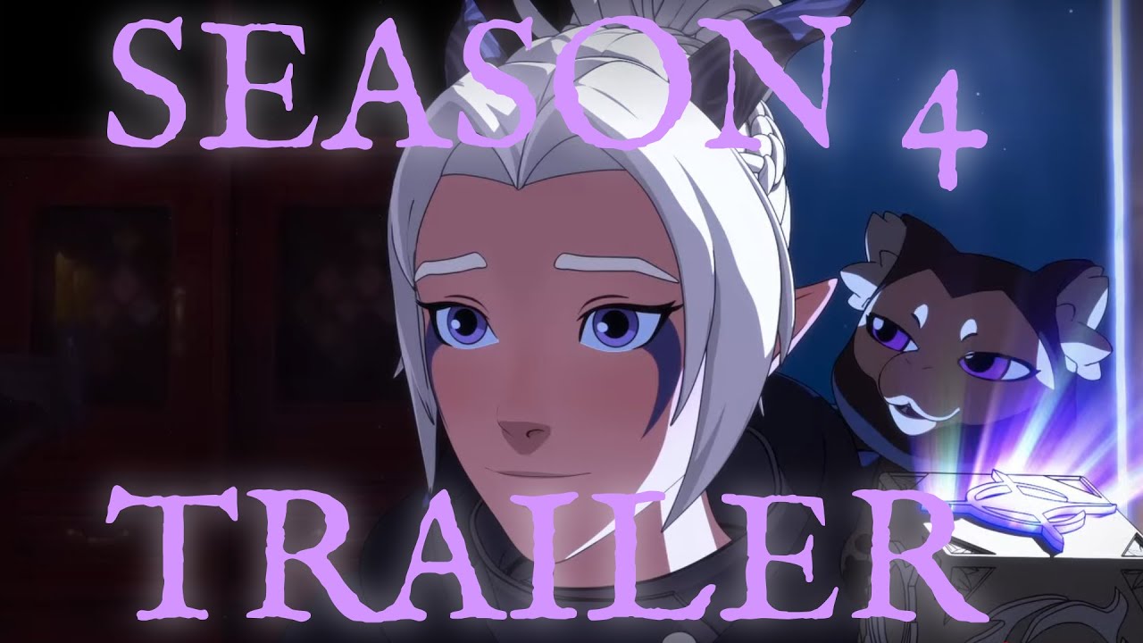 The Dragon Prince Official Season 4 Trailer !!! WITH RAYLA !!!!