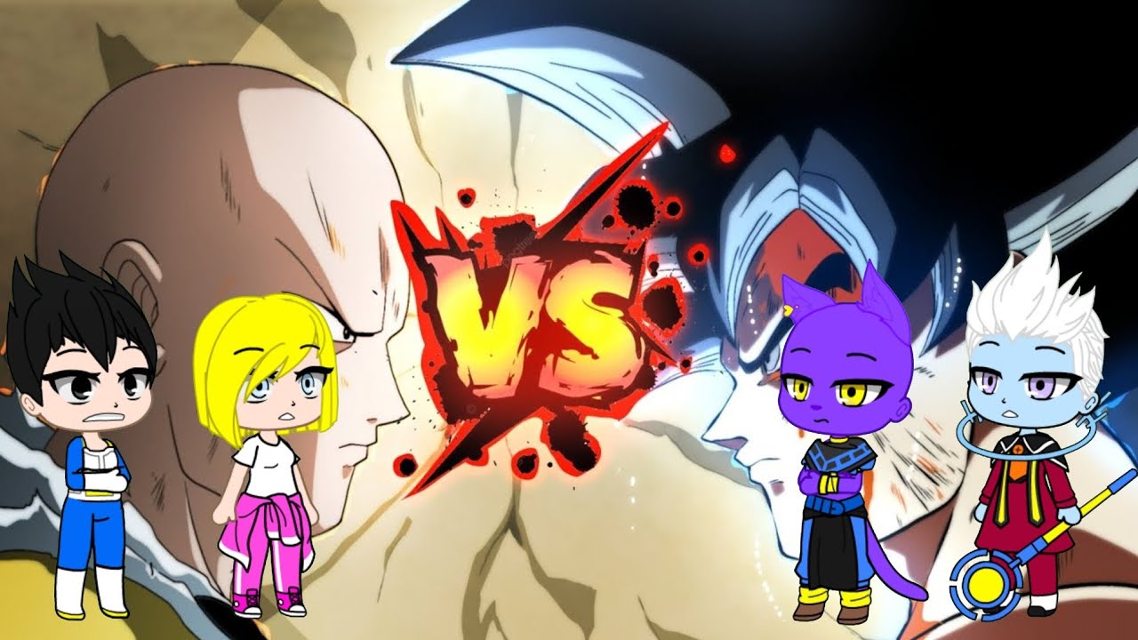 Personagens de DBS sem goku+bills e whis reagindo a goku vs saitama(Originais)