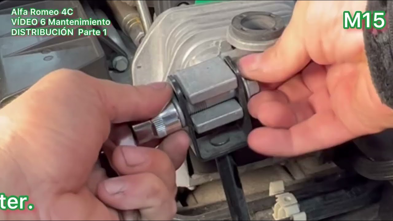 Alfa Romeo 4C VIDEO 6. Distribución PARTE 1